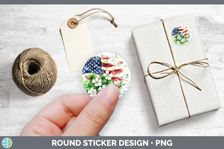 GorgeousSt Patricks Splash Stickers design.