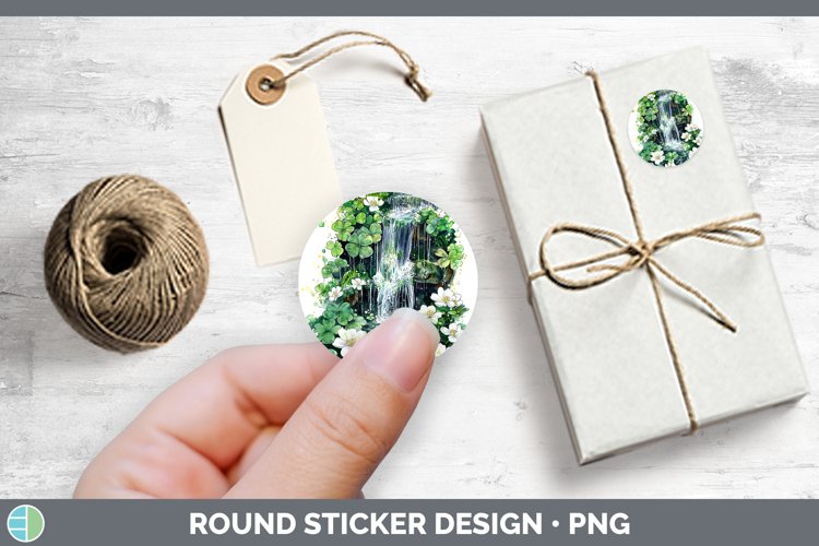 GorgeousSt Patricks Splash Stickers design.