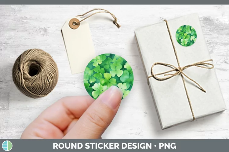 St Patricks St Pats Stickers | Round Labels Designs