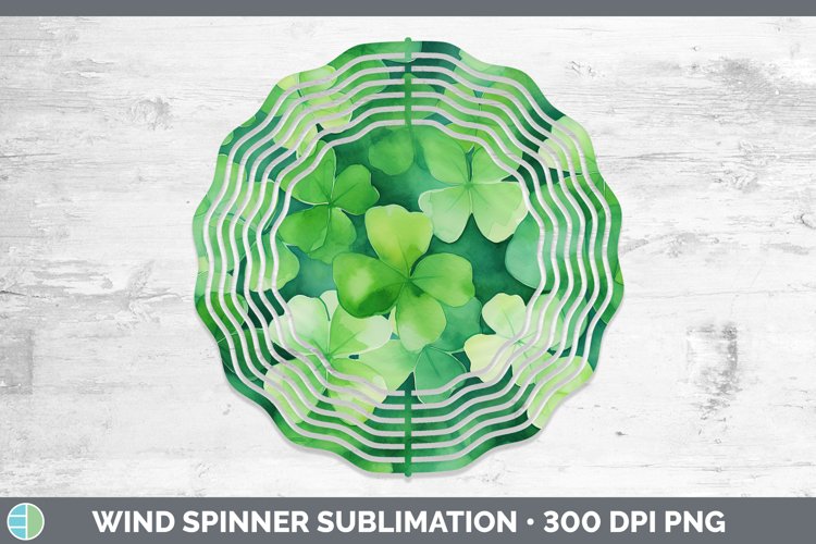 St Patricks St Pats Wind Spinner Sublimation Spinner Designs