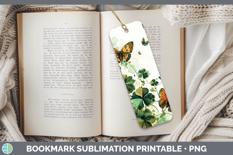 GorgeousSt Patricks Bookmark design.