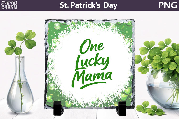 St. Patricks Day Quote Slate Design | Irish Sublimation