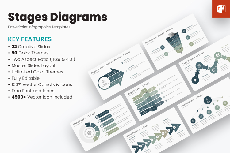 Stages Diagrams PowerPoint Templates