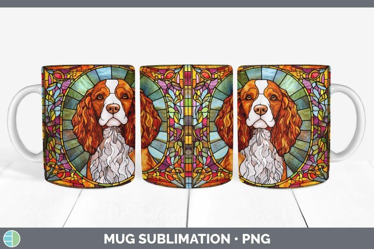 GorgeousStained Glass Mug Wrap design.