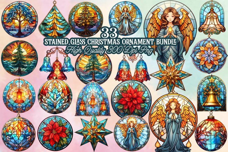 Christmas Ornaments Clipart Image 7