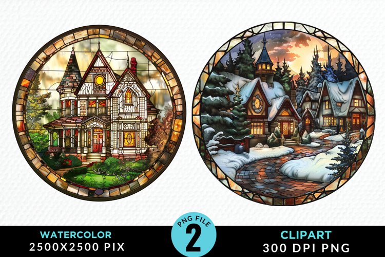 Stained Glass Clipart Image 10