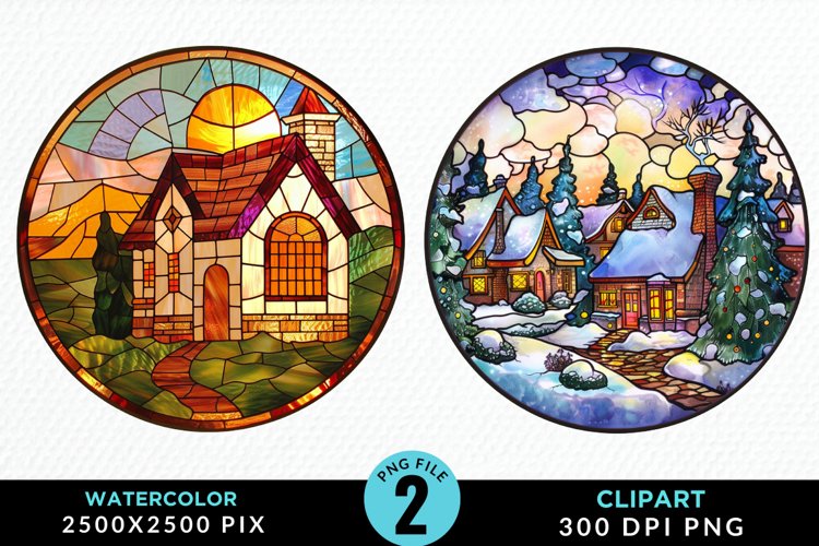 Stained Glass Clipart Image 20