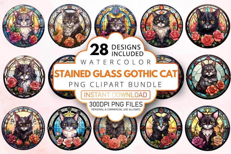 Stained Glass Clipart Image 5