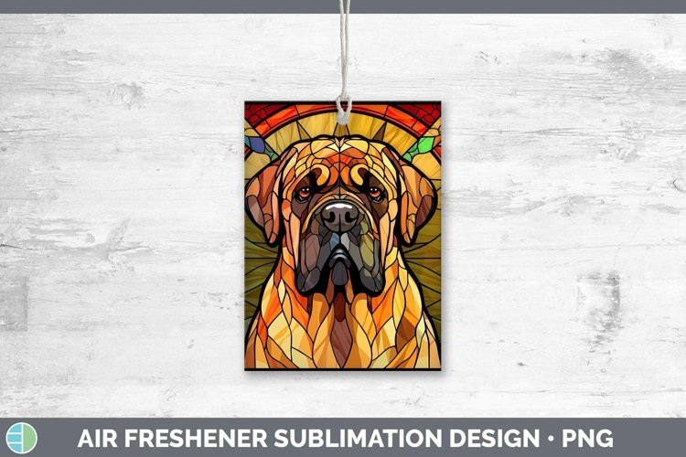 GorgeousStained Glass Air Freshener design.