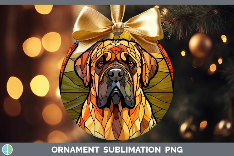 GorgeousStained Glass Ornament design.