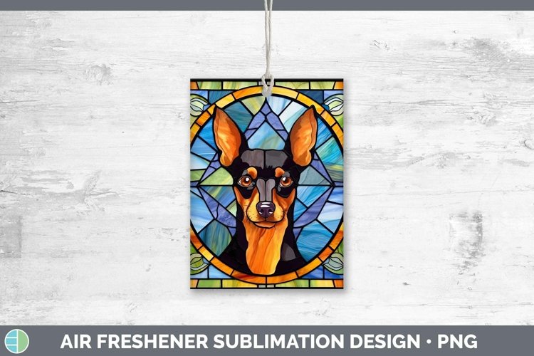 GorgeousStained Glass Air Freshener design.
