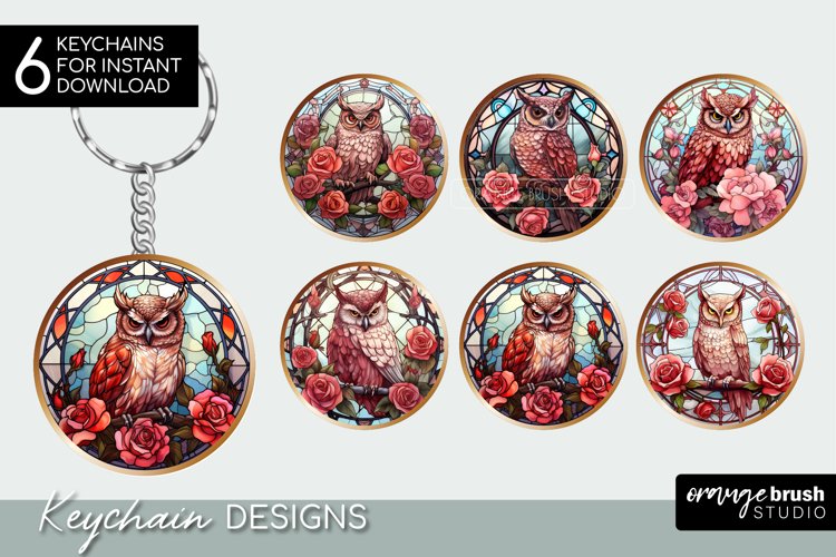 Keychain Sublimation Designs Image 2