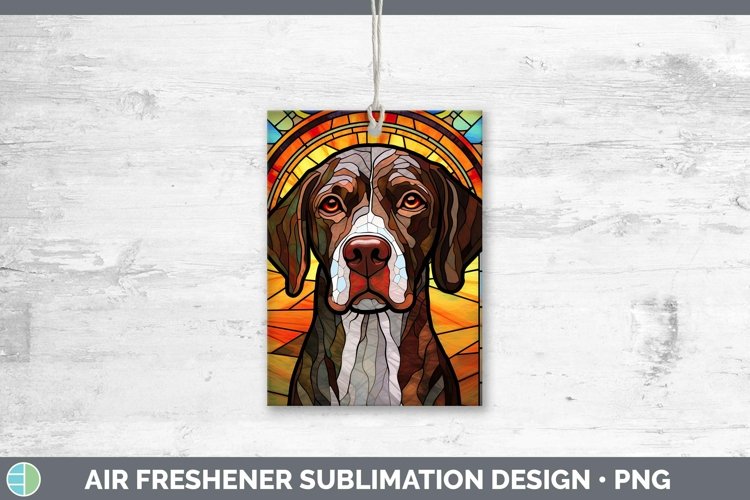 GorgeousStained Glass Air Freshener design.