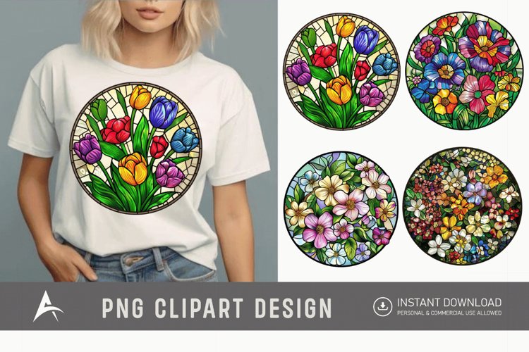 Spring Flowers Clipart Image 20