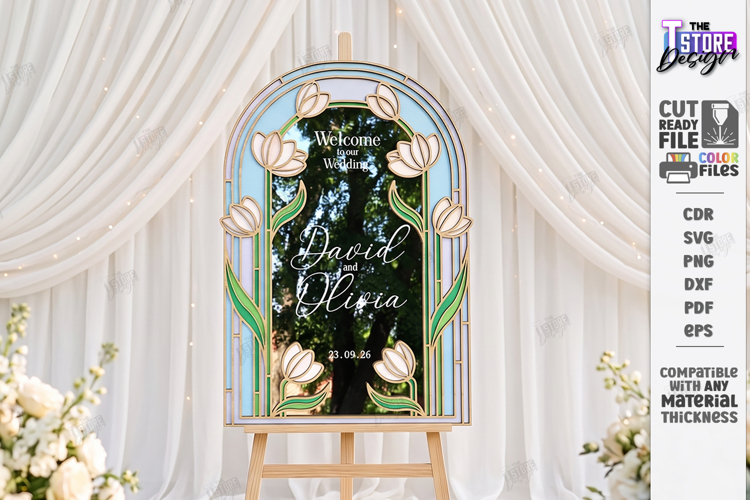 Wedding Welcome Sign Image 5