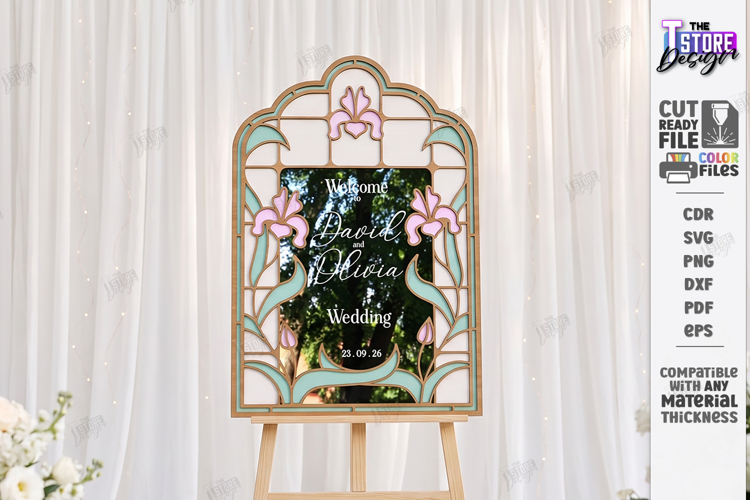 Wedding Welcome Sign Image 4