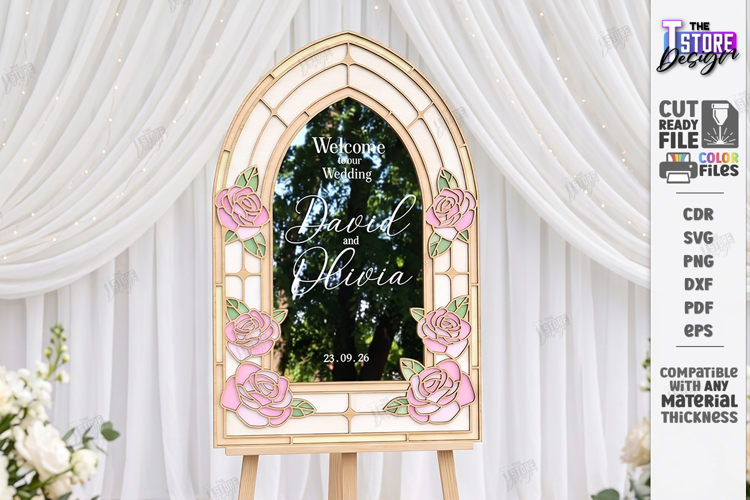 Wedding Welcome Sign Image 3