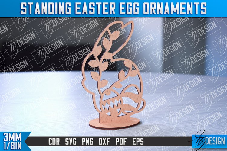 Standing Easter Egg Ornaments | Decorative Standing Easter