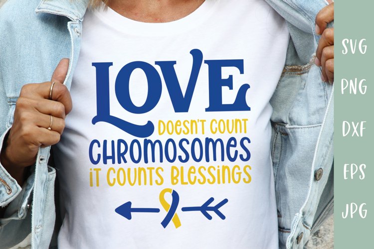 Down Syndrome Awareness Svg