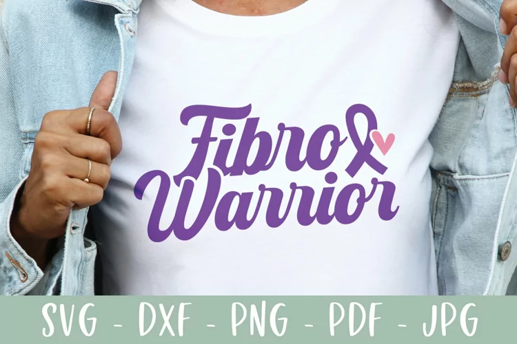 Fibromyalgia Awareness SVG | Fibro Warrior