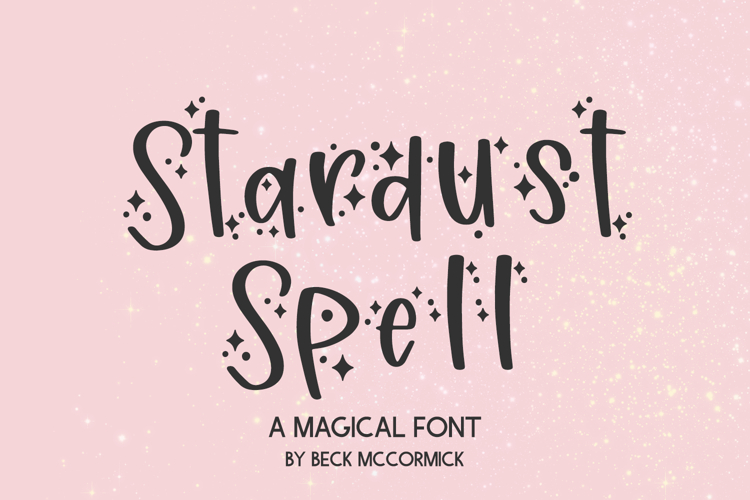Stardust Spell Font