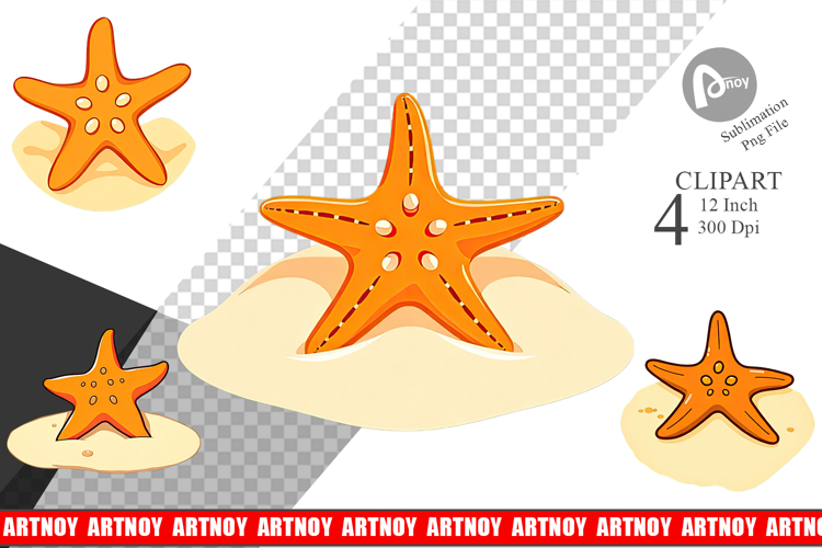 Starfish Clipart Image 21