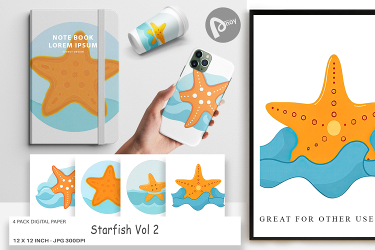 Starfish Clipart Image 13