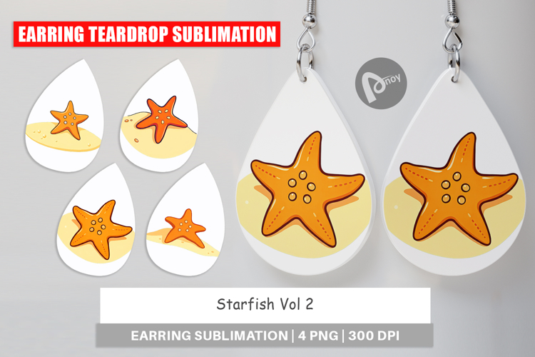Starfish Clipart Image 6