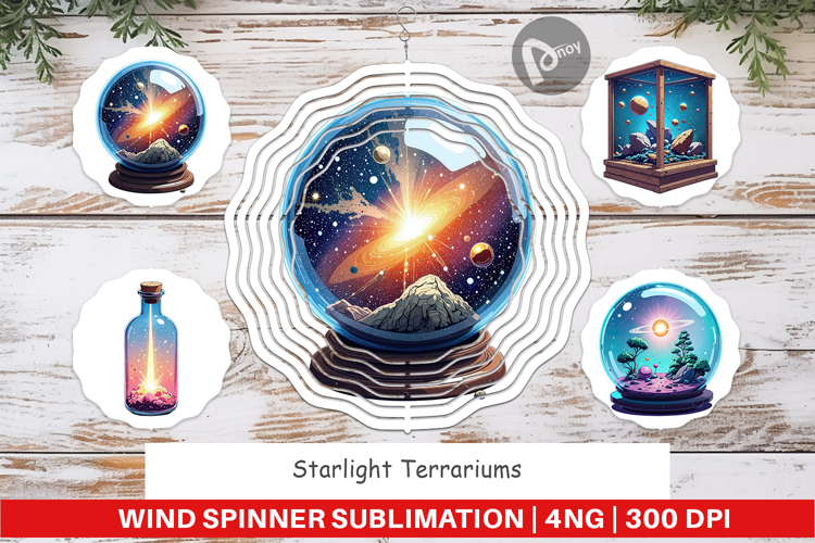 Wind Spinner Starlight Terrariums