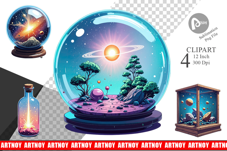 Starlight Terrariums Clipart