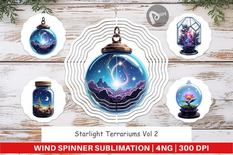 Wind Spinner Starlight Terrariums example image 1