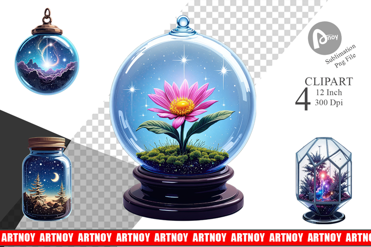 Starlight Terrariums Clipart