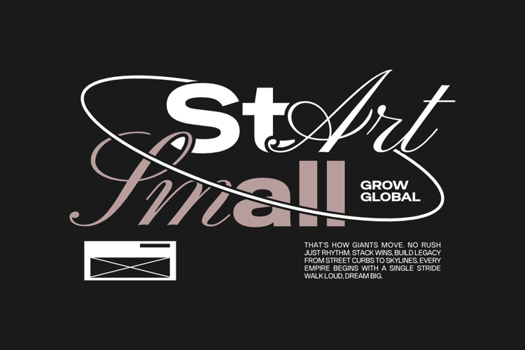 Start Business Preneur Streetwear T-shirt Design