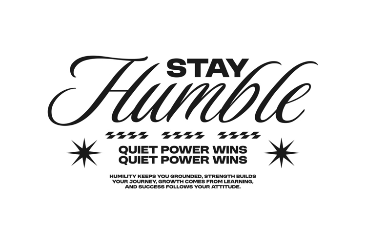 Minimal Typography Streetwear | Motivational Quotes