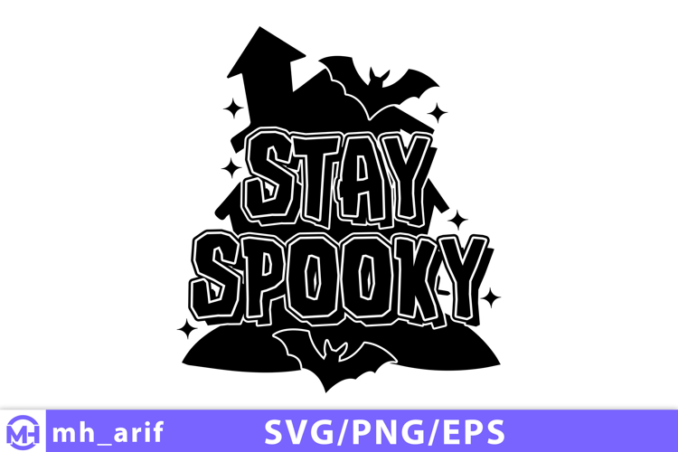 Stay Spooky Halloween SVG PNG Design
