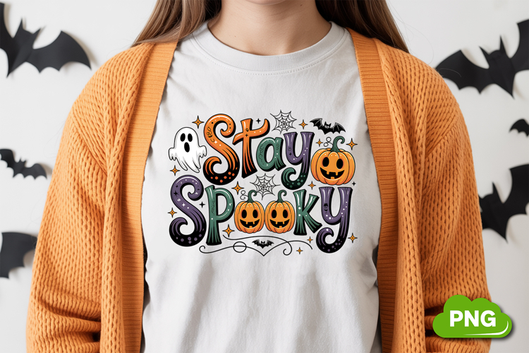Stay Spooky PNG | Halloween Sublimation | Halloween PNG