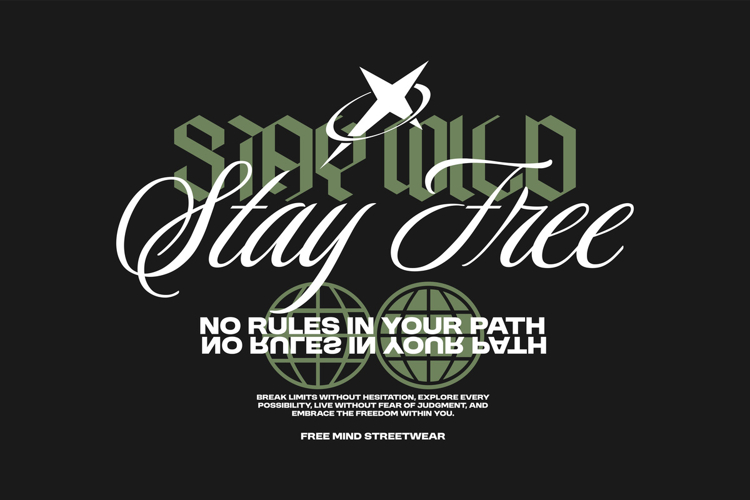 Minimal Typography Streetwear | Motivational Quotes