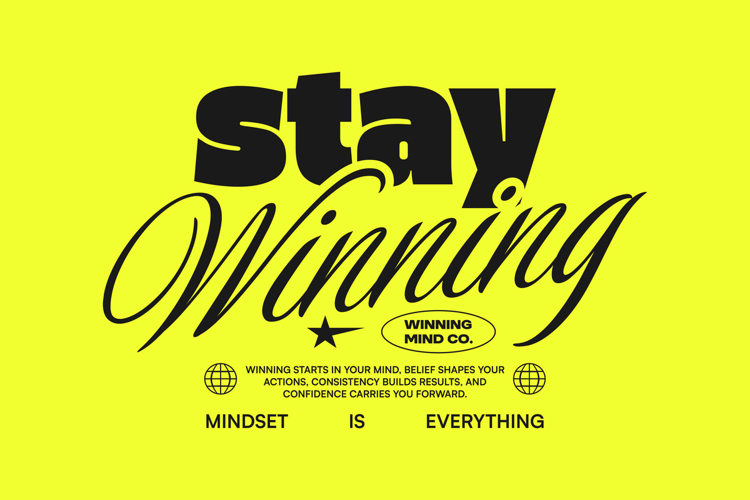 Minimal Typography Streetwear | Motivational Quotes