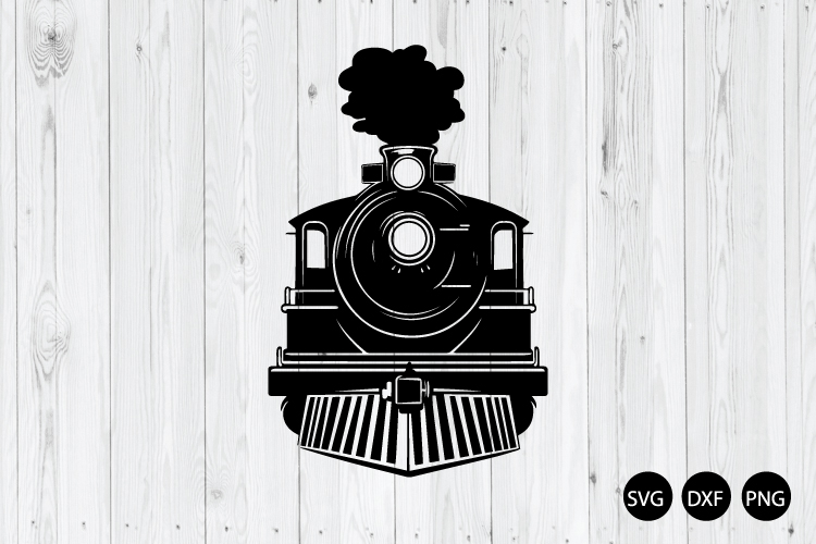 Train Silhouette Image 18
