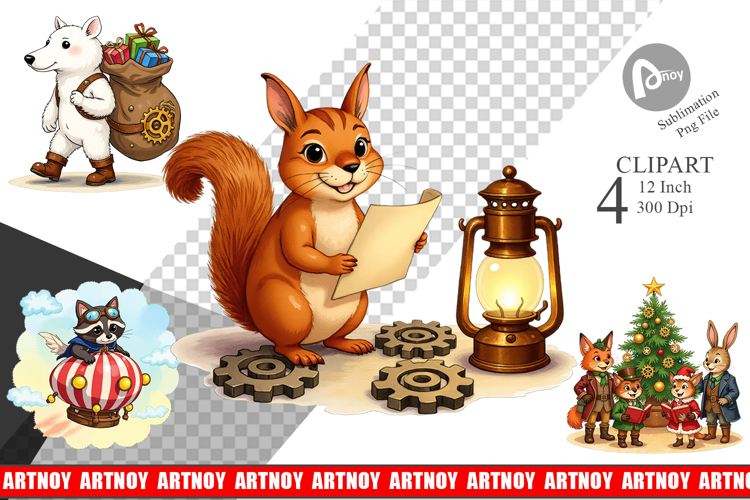 Christmas Watercolor Png Image 15