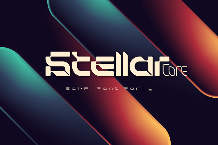 Stellar Core Sci-Fi Font Family