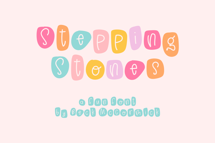 Stepping Stones Font