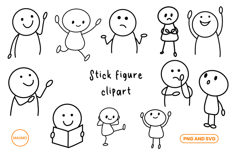 Stick Figure Clipart Image 18