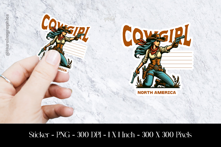 Cowgirl Clipart Image 2