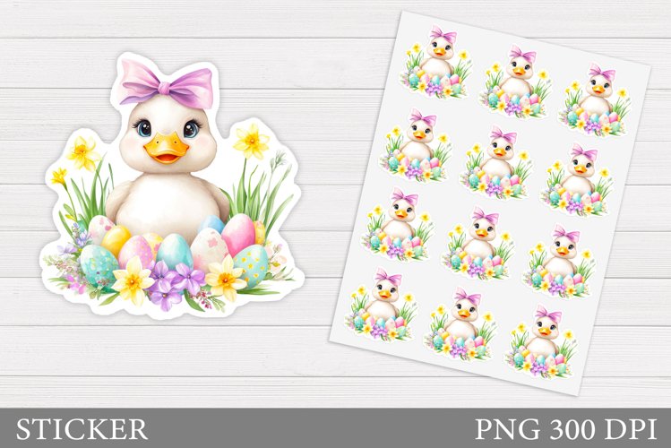 Cute Duck Clipart Image 7