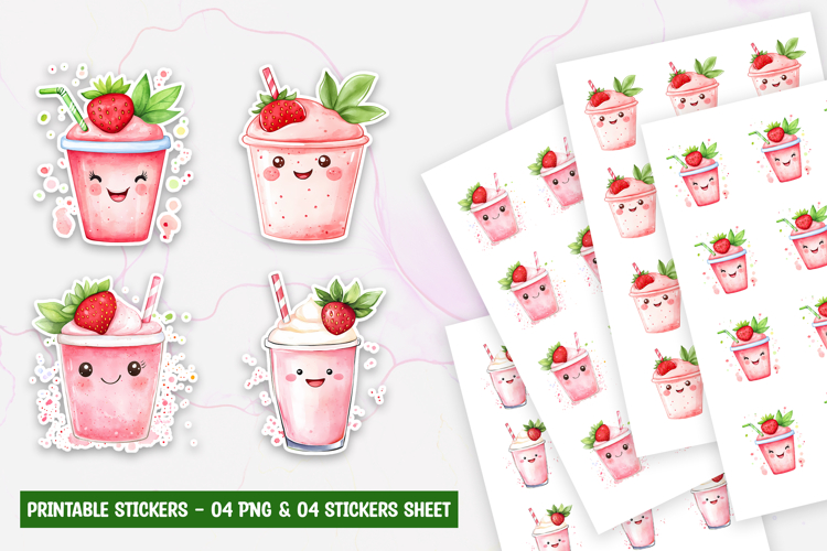 Kawaii Strawberry Png Image 15