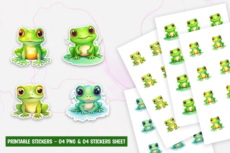 Cute Frog Clipart