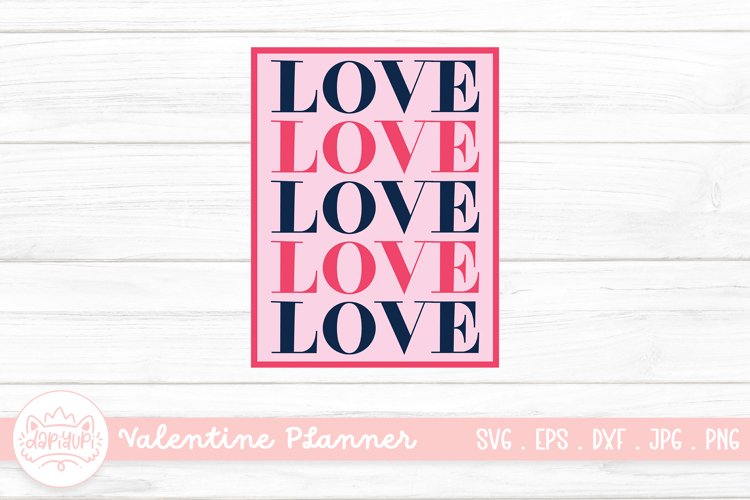 Valentine Planner Sticker | Valentines Day Card Sticker