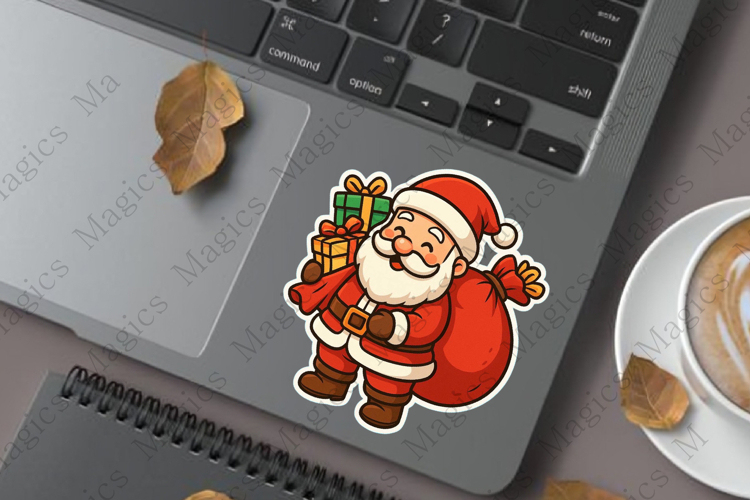 Santa Claus Sticker