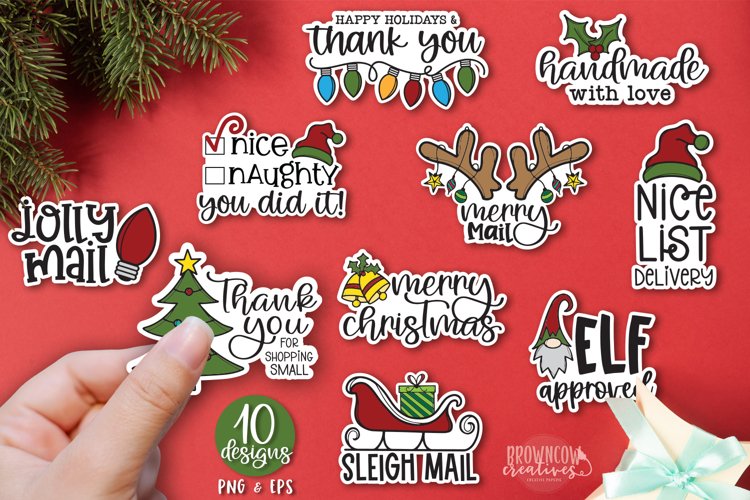 Christmas Stickers Image 14